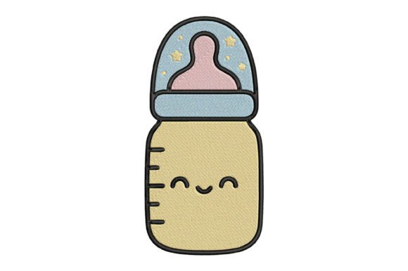 Kawaii Baby Fidar Embroidery Design