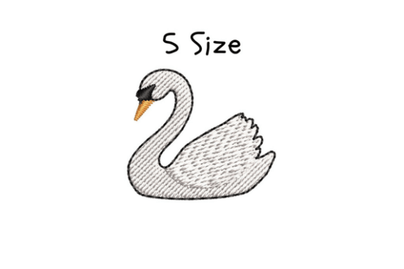 Swan Embroidery Design: A Timeless Touch for Personalized Gifts