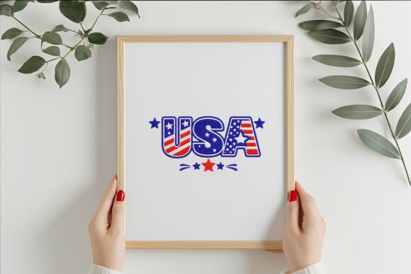 USA Embroidery Design